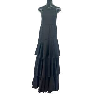 Lulus Black Maxi Dress New with Tags Size Medium